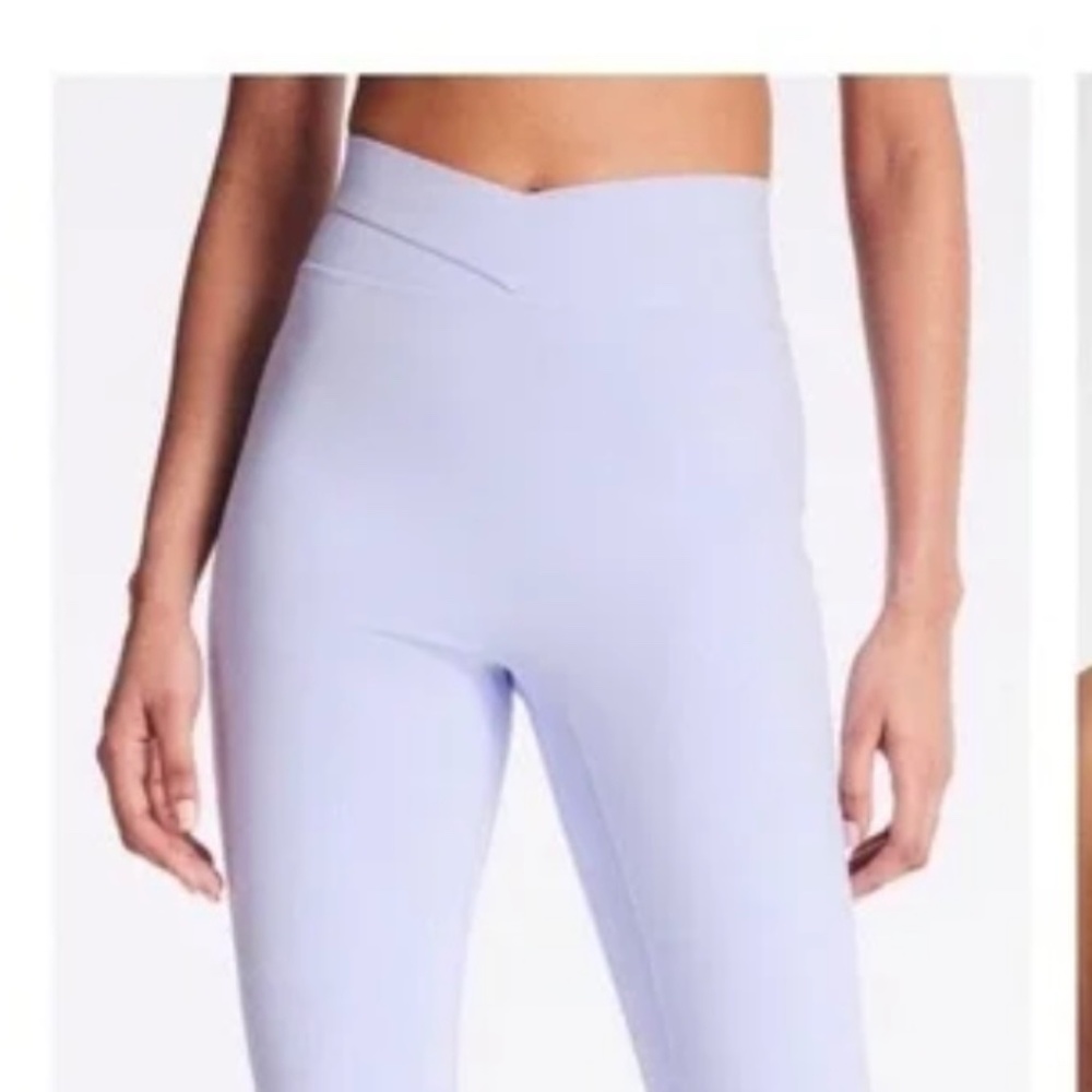 Bandier Luna wrap flare legging